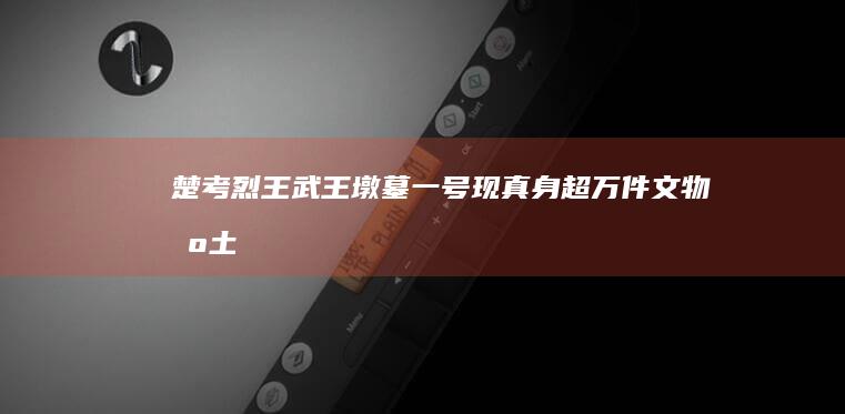 楚考烈王武王墩墓一号现真身：超万件文物出土